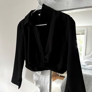 NWT Zara Knit Cropped Top